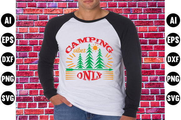 Adventure Quote Design: Camping Vibes for Real Embroidery Projects