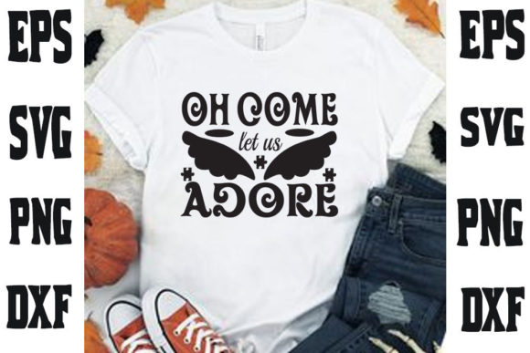 Christmas Quote Design, Oh Come Let Us