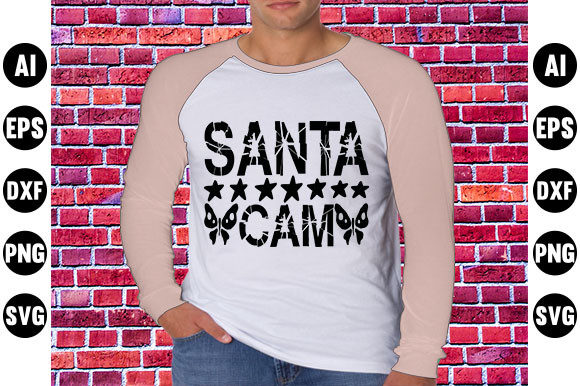Christmas Quote Design, Santa Cam Review: Practical for Holiday Embroidery Projects