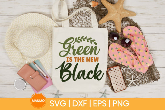 Green is the New Black Garden Svg Quote Review
