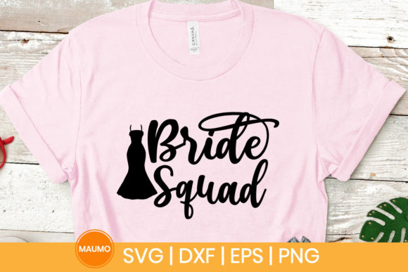 Wedding Svg Quote, Bride Squad Review for Real Projects